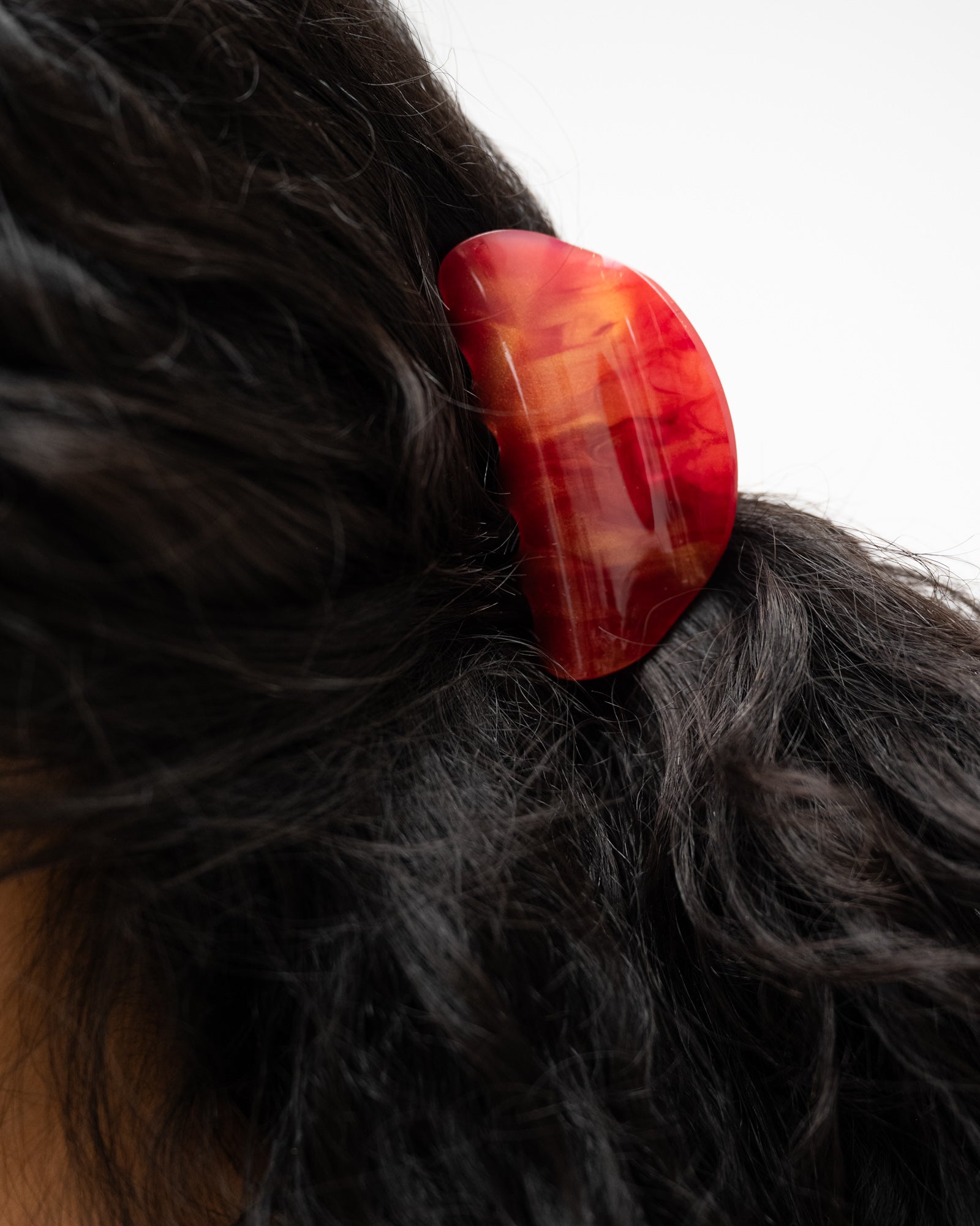 Claw Clip Zadie Red