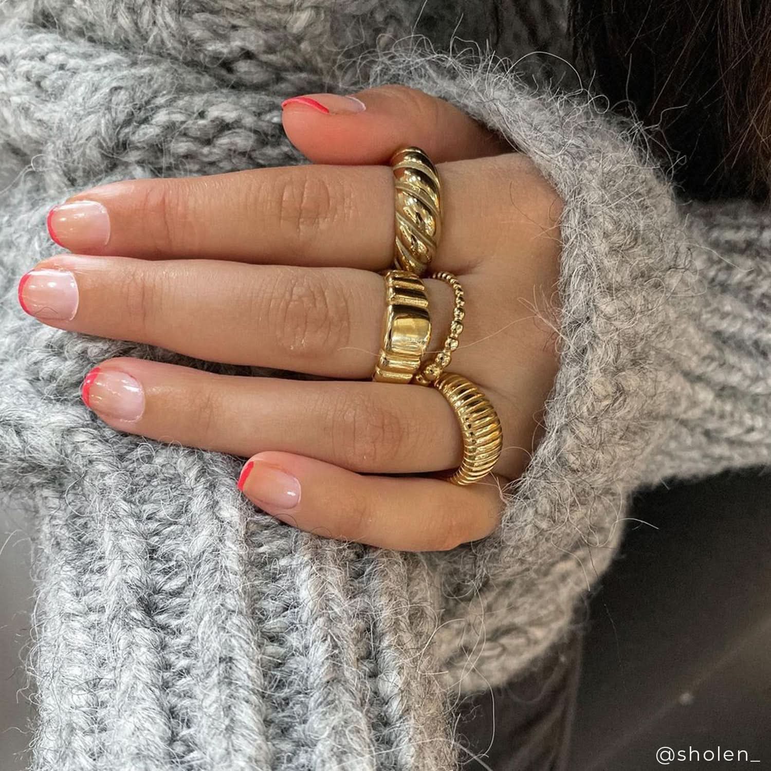 Croissant Ring - AYUNA