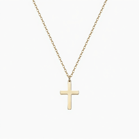 Dainty Cross Necklace - AYUNA