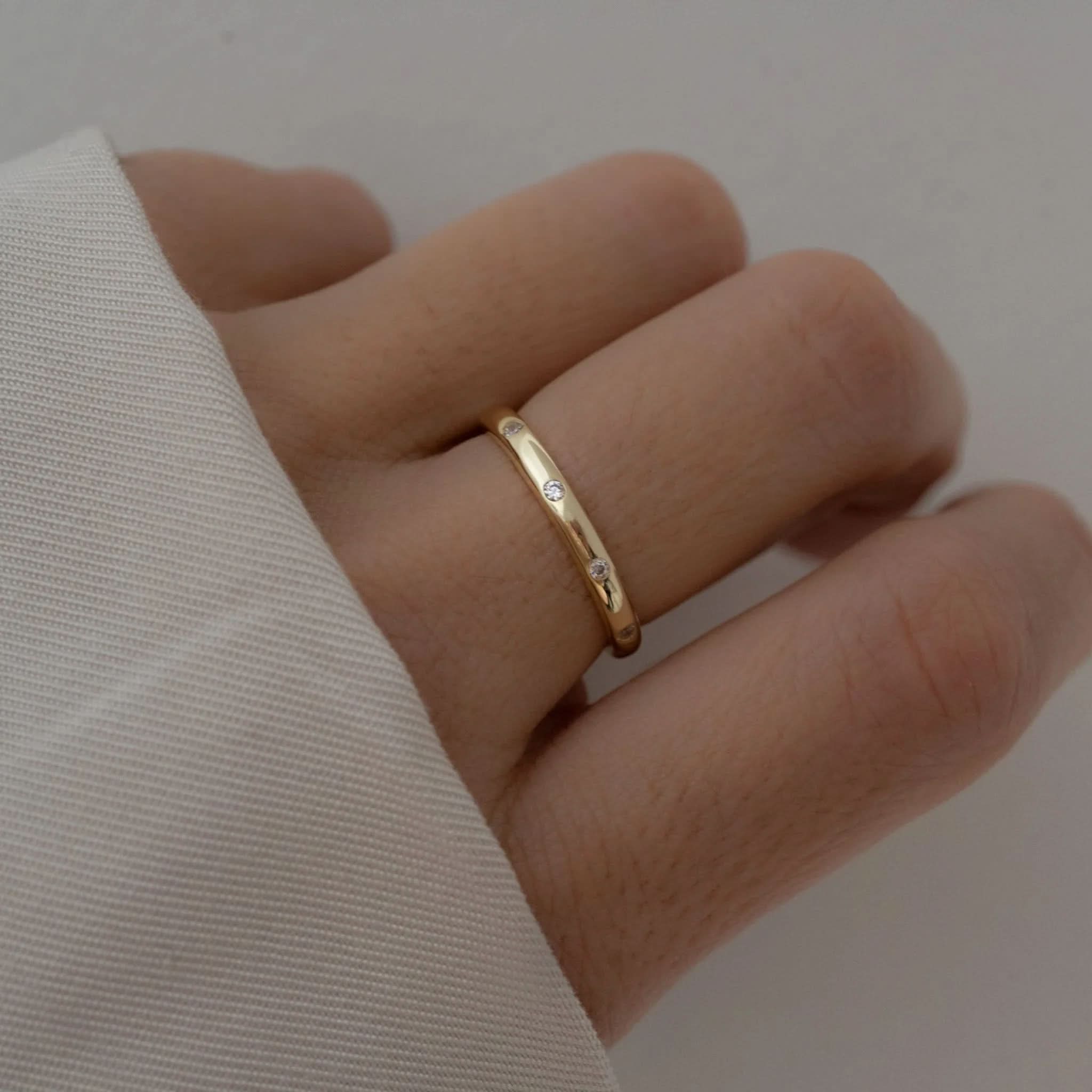 Diamond Multi - Stone Ring - AYUNA