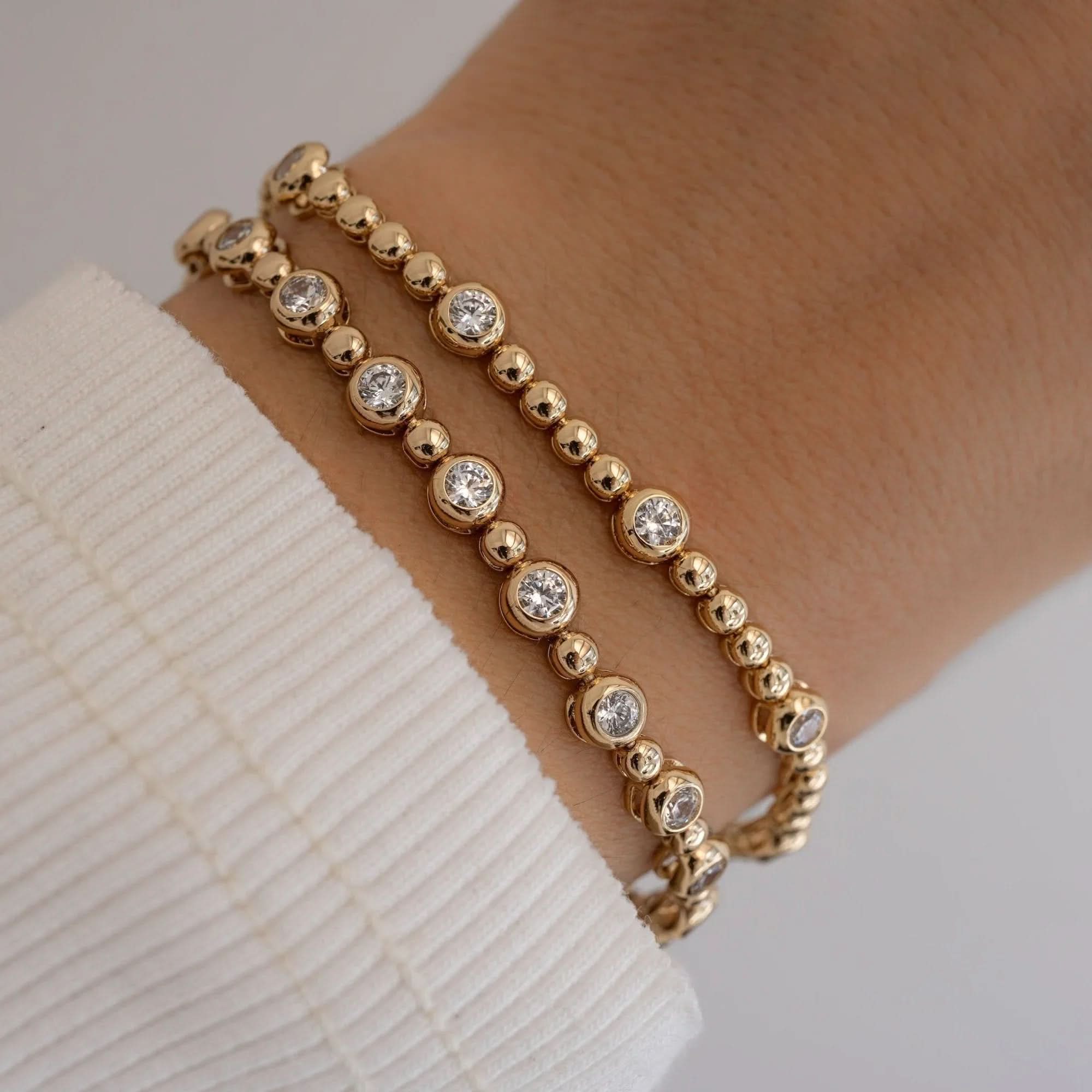 Evie Tennis Bracelet - AYUNA