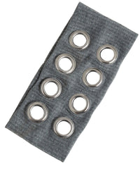 Eyelet Headband Grey