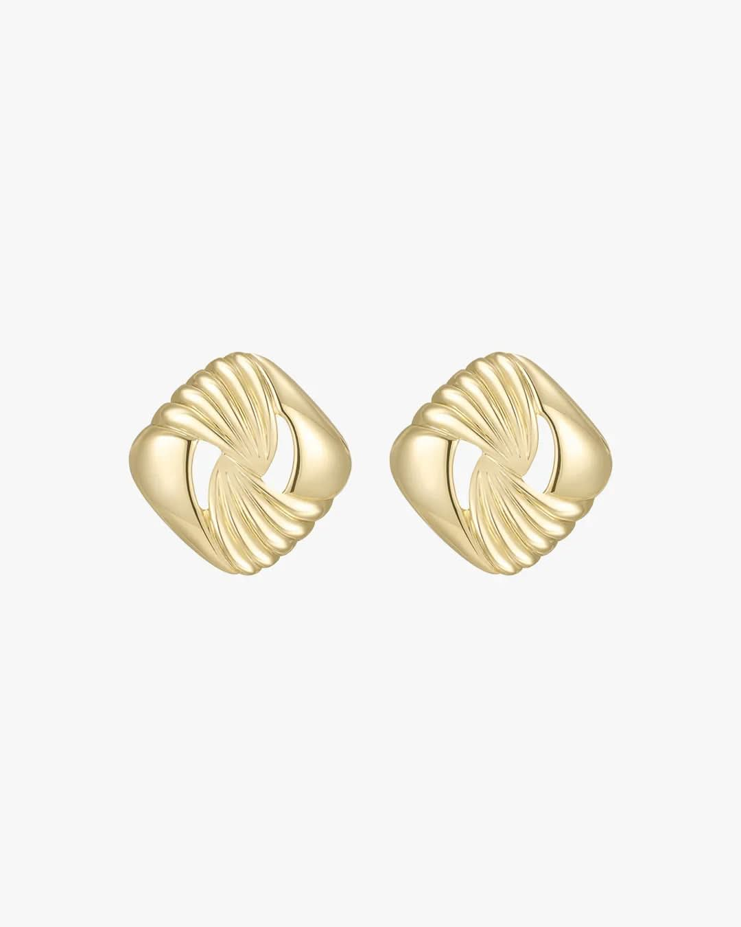 Gaia Earrings - Gold - AYUNA