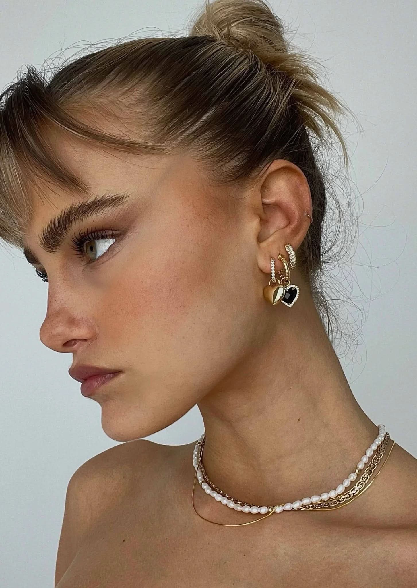 Gracie Earrings - Gold - AYUNA