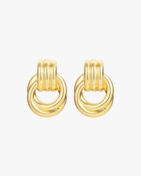 Jacquie Earrings - Gold - AYUNA