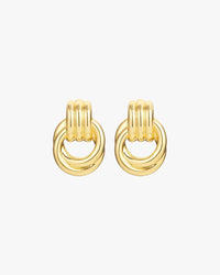Jacquie Earrings Mini - Gold - AYUNA