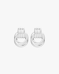 Jacquie Earrings Mini - Silver - AYUNA