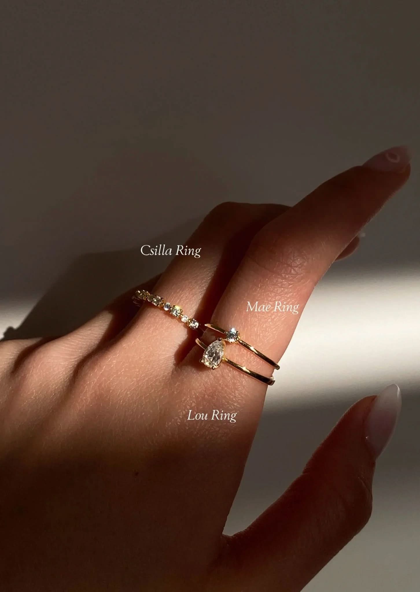 Mae Ring - Gold - AYUNA