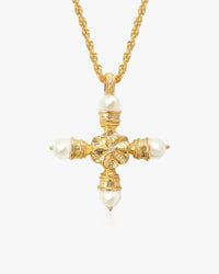 Molten Cross Necklace - AYUNA