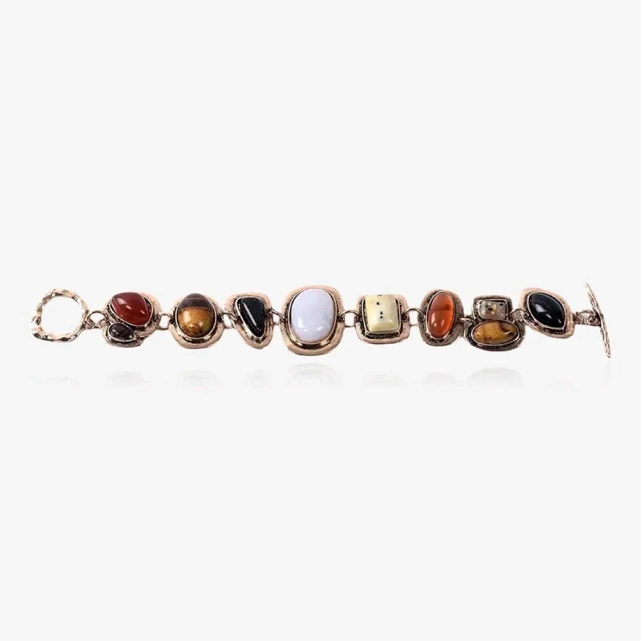Natural Stone Boho Bracelet - AYUNA
