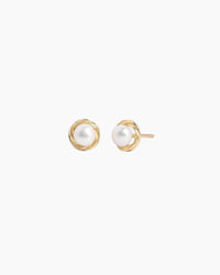 Pearl Button Studs - AYUNA