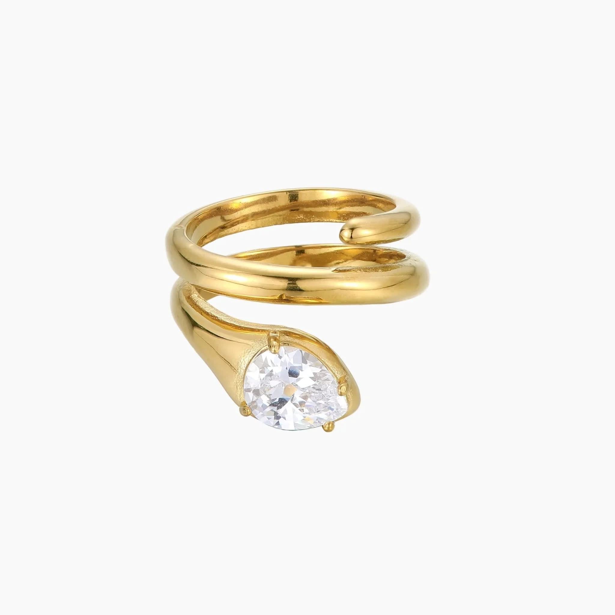 Swirl Ring - AYUNA