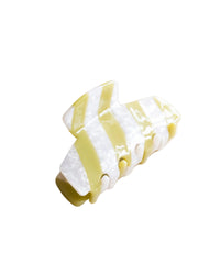 TILTIL Claw Clip Matcha Stripe Green