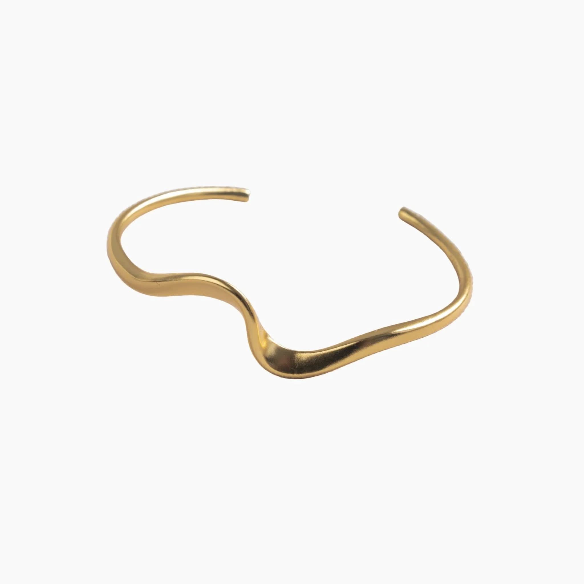 Wave Bangle - AYUNA