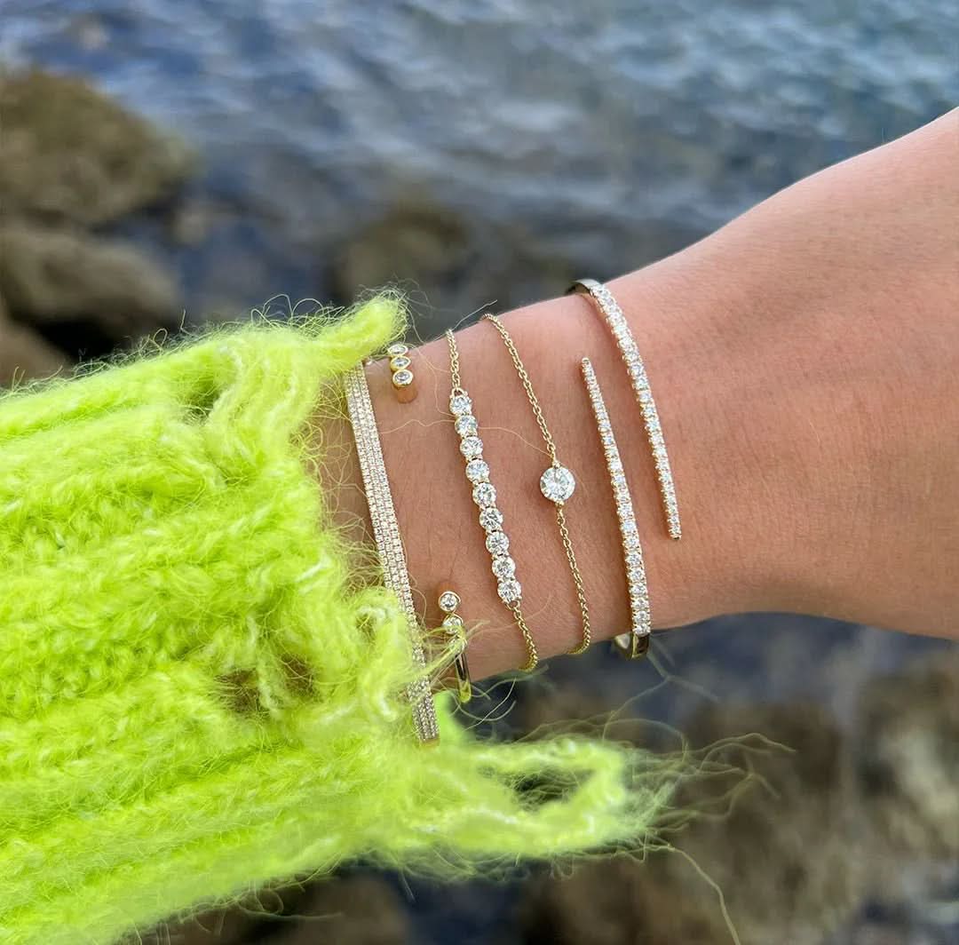 Wrap Around Tennis Bracelet - AYUNA